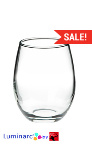 15 oz perfection stemless wine glasses MADE IN USA