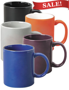 11 oz Ceramic Coffee Mugs