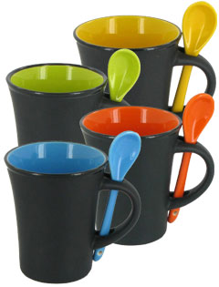 9 oz Hilo Spoon Mugs
