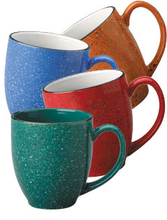 15 oz New Mexico Speckled Bistro Mugs