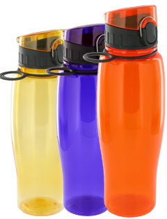 24 oz Quenchers Poly Water Bottle - BPA Free