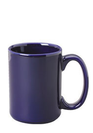 15 oz el grande ceramic mug - cobalt blue