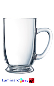 16 oz Bolero Glass Mug