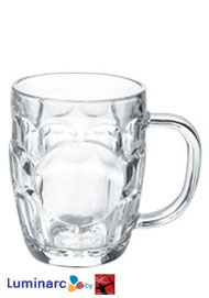 20 oz britannica glass mug - MADE IN USA