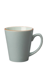 12 oz newport latte mug - slate blue