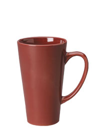 16 oz topeka latte mug - maroon