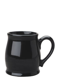 15 oz black spokane mug coffee cup