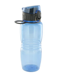 17 oz splash sports bottle - light blue