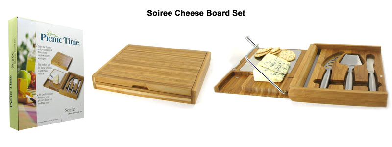 soiree cheese board set