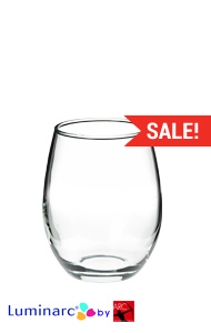 9 oz perfection stemless wine glasses MADE IN USA