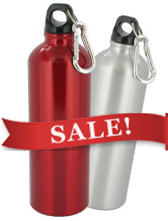 25 oz Trek Aluminum Water Bottle - BPA Free
