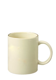 11 oz c-handle coffee mug - almond