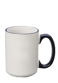 15 oz halo el grande mug - cobalt handle