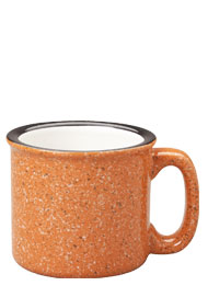 15 oz campfire stoneware mug - terracotta out