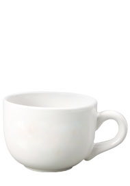 16 oz cappuccino soup mug - white