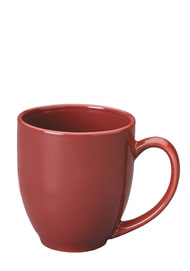 15 oz bistro coffee mug - maroon