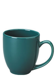 15 oz bistro coffee mug - green