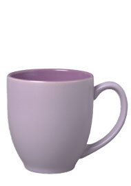 15 oz bistro matte sorbet mug - purple