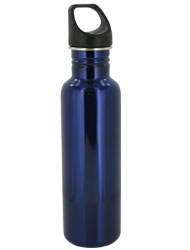 stainless steel 26 oz excursion sports bottle - blue