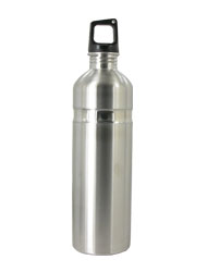 26 oz silver kodiak stainless steel sports bottle