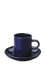 3 oz espresso cup - cobalt blue