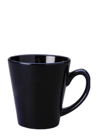 12 oz tulsa latte mug - cobalt blue