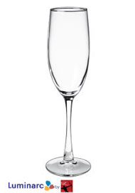 8 oz connoisseur champagne flute glass MADE IN USA