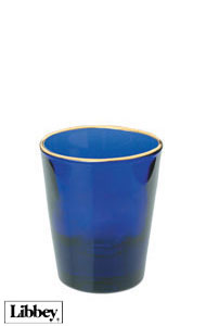 1.5 oz Libbey shot glass - cobalt