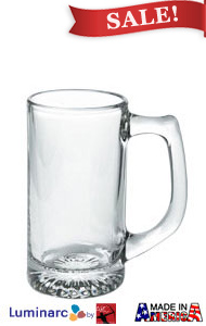 13 oz sport glass mug