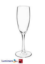 5.75 oz montego champagne flute glass MADE IN USA
