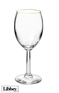 10 oz Libbey napa country wine glass MADE IN USA