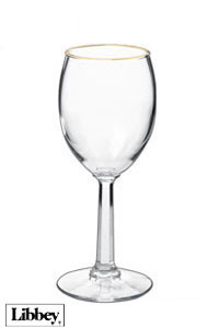 6.5 oz Libbey napa country wine glass MADE IN USA