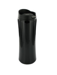 14 oz clicker travel mug - black