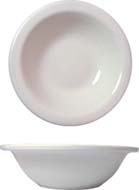 10 oz  dover porcelain rolled edge grapefruit bowl