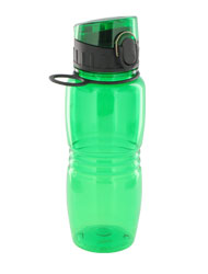 17 oz splash sports bottle - green