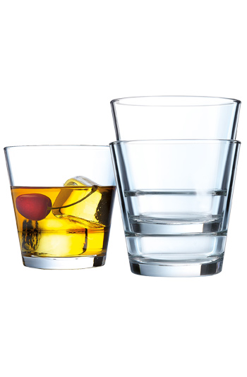 10.5 oz StackUp OTR Whiskey glass