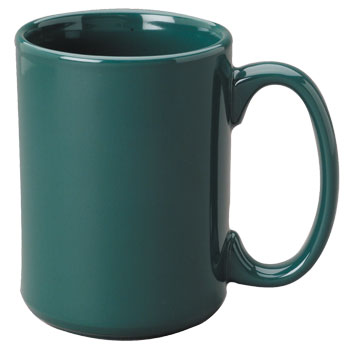 15 oz el grande ceramic mug - green