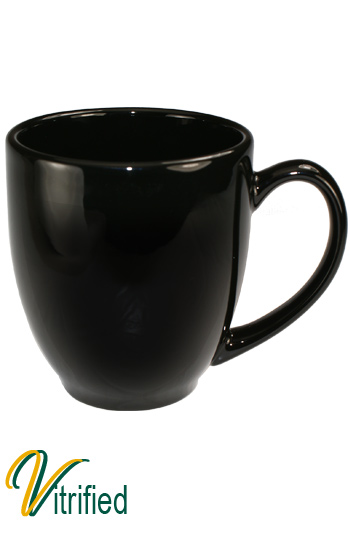 15 oz cancun bistro coffee mug - Black - Vitrified