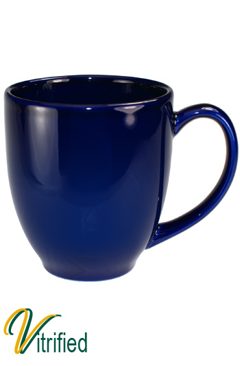 15 oz cancun bistro coffee mug - Cobalt Blue - Vitrified ...