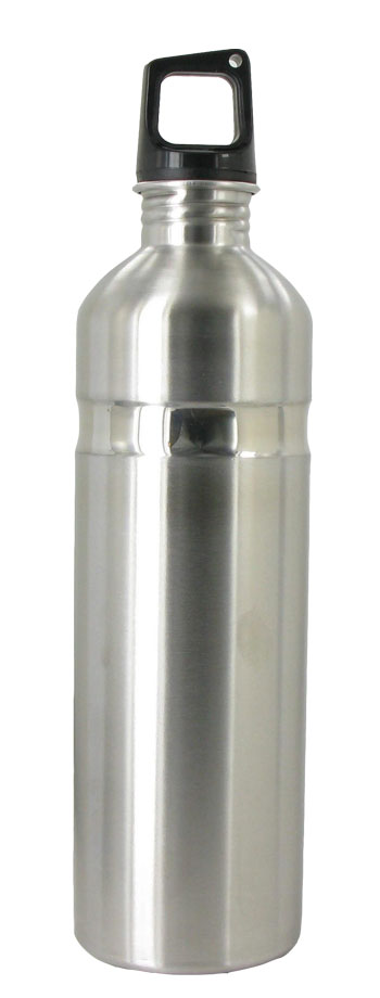 26 oz silver kodiak stainless steel sports bottle