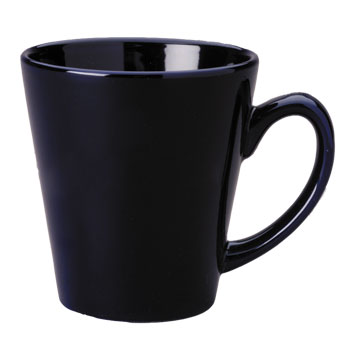 12 oz tulsa latte mug - cobalt blue